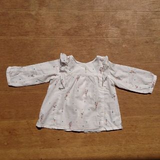 ザラ(ZARA)のZARA babygirl  バルーン柄ブラウス(シャツ/カットソー)