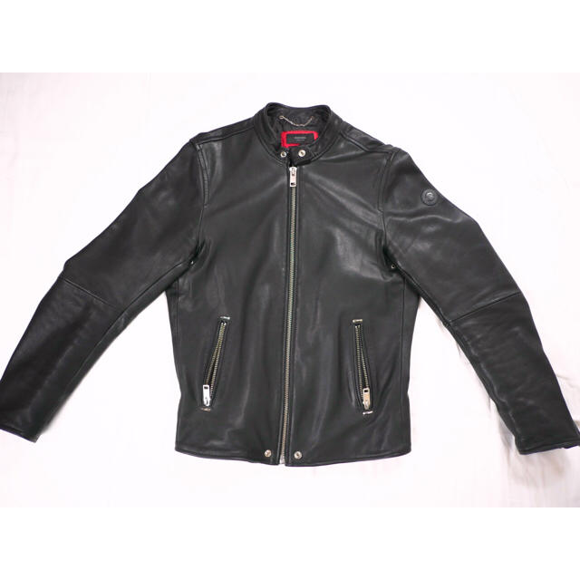 DIESEL(ディーゼル)のDIESEL L-ROSHI JACKET レザー ライダース ジャケット  メンズのジャケット/アウター(ライダースジャケット)の商品写真