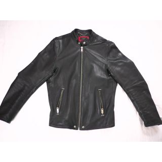 ディーゼル(DIESEL)のDIESEL L-ROSHI JACKET レザー ライダース ジャケット (ライダースジャケット)