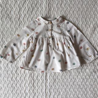 ザラキッズ(ZARA KIDS)の専用！Zara baby ハリネズミ柄ブラウス(シャツ/カットソー)