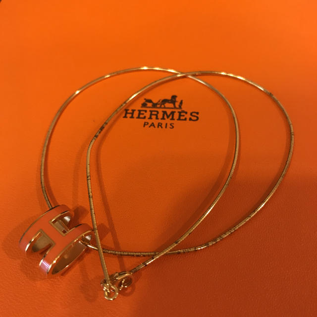 Hermes - 正規品☆エルメス ポップH ポップアッシュ ネックレス