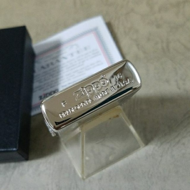 ZIPPO(ジッポー)の新品❤16F'ZIPPOプラチナ張り❤エンジンターン❤送料無料❤ メンズのファッション小物(タバコグッズ)の商品写真