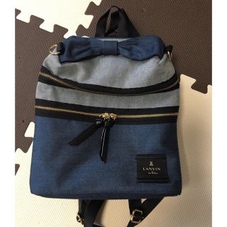 ランバンオンブルー(LANVIN en Bleu)のLANVIN en Bleu ランバンオンブルー リュック(リュック/バックパック)