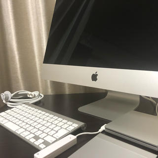 マック(Mac (Apple))のiMac 21.5inch (late2013) + Super Drive(デスクトップ型PC)