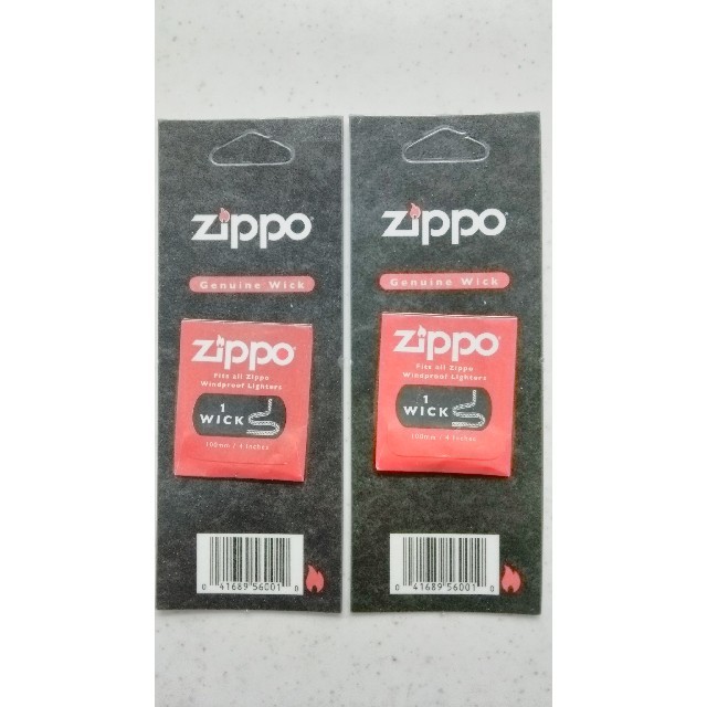 ZIPPO(ジッポー)のZippoライター替え芯（芯１本入）×２セット メンズのファッション小物(タバコグッズ)の商品写真