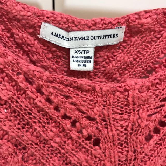 American Eagle(アメリカンイーグル)のアメリカンイーグル♡透かし編みニット レディースのトップス(ニット/セーター)の商品写真