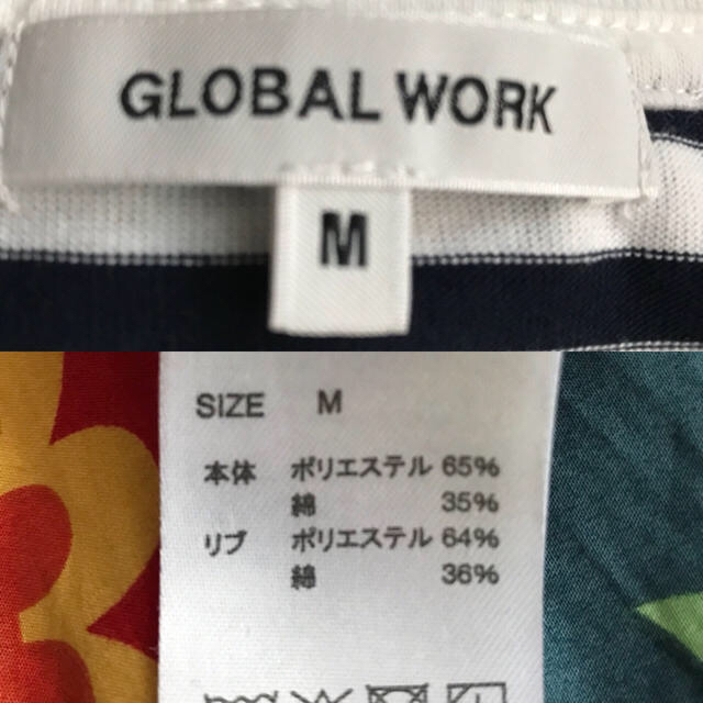 GLOBAL WORK(グローバルワーク)の[専用品]＊新品2点セット＊GLOBAL WORK men'sカットソー メンズのトップス(Tシャツ/カットソー(七分/長袖))の商品写真