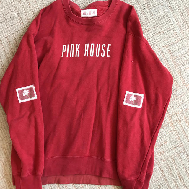 PINK HOUSE(ピンクハウス)のふうさん専用　　ピンクハウス  長袖トレーナーLサイズ レディースのトップス(トレーナー/スウェット)の商品写真