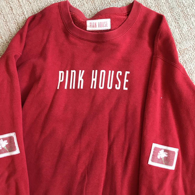 PINK HOUSE(ピンクハウス)のふうさん専用　　ピンクハウス  長袖トレーナーLサイズ レディースのトップス(トレーナー/スウェット)の商品写真