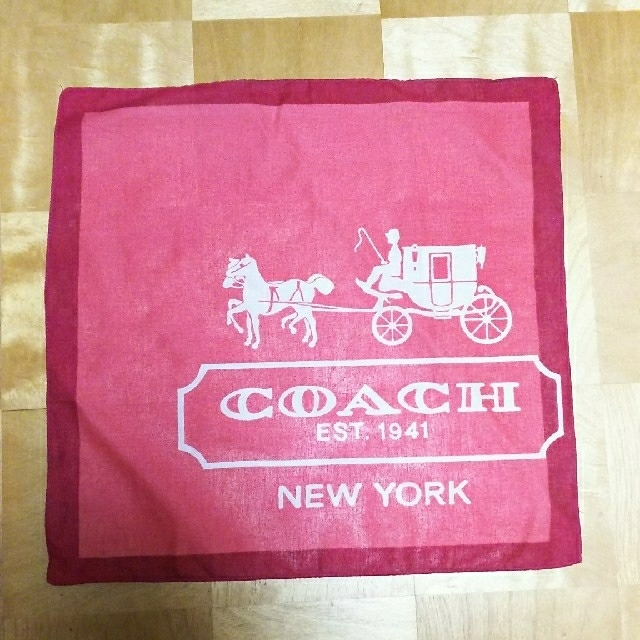 COACH(コーチ)のCOACH コーチ ハンカチ  レディースのファッション小物(ハンカチ)の商品写真