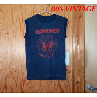 ヒステリックグラマー(HYSTERIC GLAMOUR)の▪️80’S【RAMONES】Vintage TEE(Tシャツ/カットソー(半袖/袖なし))