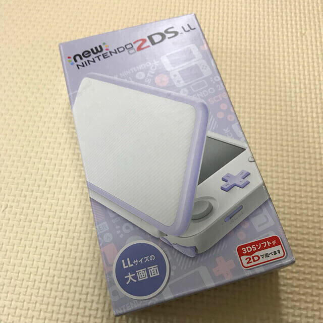 ゲームソフト/ゲーム機本体＊ 新品 未開封 ＊ NEW 任天堂 2DS LL ホワイト×ラベンダー ＊