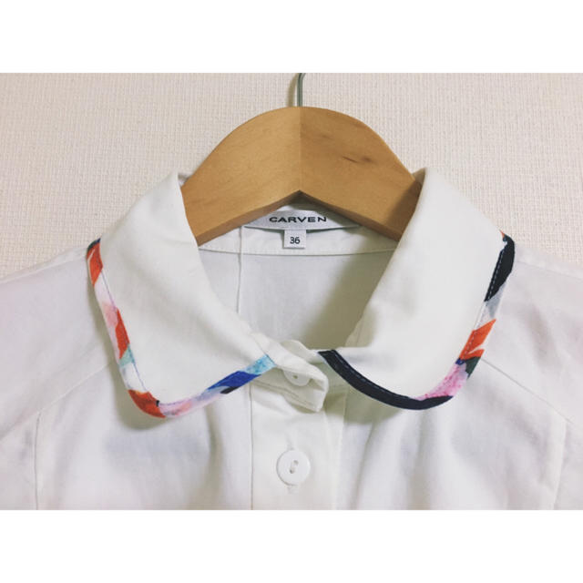 美品 Carven カルヴェン ショート ミニ シャツ モード 1