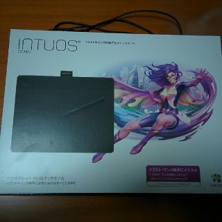 ワコム(Wacom)のwacom ワコム intuos comic medium  ペンタブ イラスト(PC周辺機器)