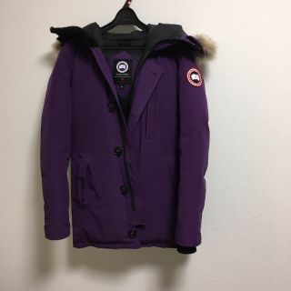 カナダグース(CANADA GOOSE)のcanadagoose jasper ジャスパー 紫(ダウンジャケット)