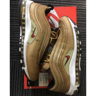 ナイキ(NIKE)のAirmax 97 metallic gold(スニーカー)