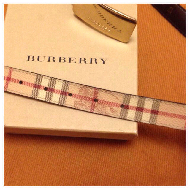 BURBERRY(バーバリー)のバーバリー♡ベルト♡正規品 レディースのファッション小物(ベルト)の商品写真