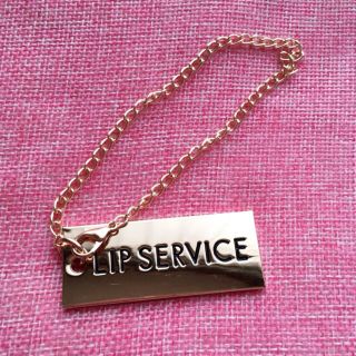 リップサービス(LIP SERVICE)のLIP SERVICE チャーム(キーホルダー)