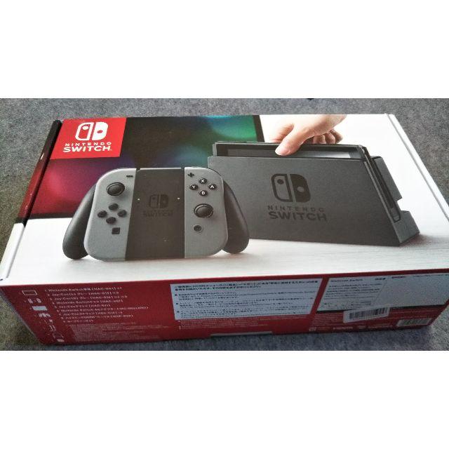 Nintendo Switch - 新品 任天堂スイッチ本体 グレー ニンテンド-スイッチの通販 by ひろ's shop｜ニンテンドー