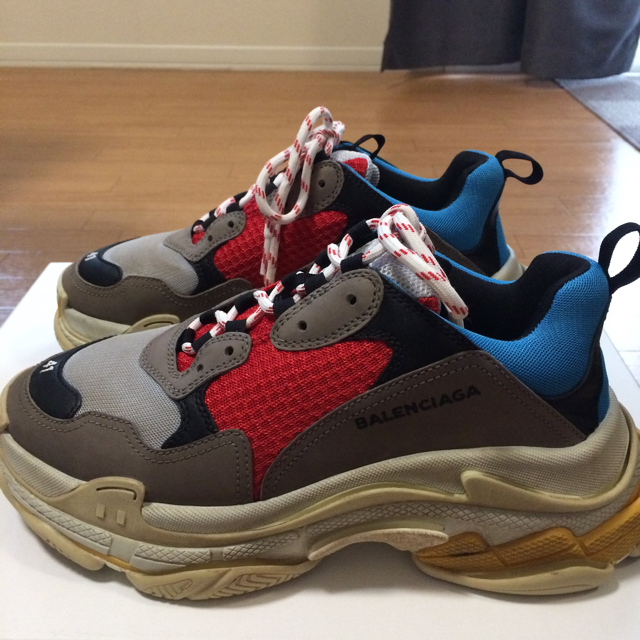 値頃 Balenciaga - balenciaga triple s 41 マルチカラー スニーカー
