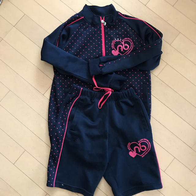 New Balance(ニューバランス)のジャージ上下150 女の子 キッズ/ベビー/マタニティのキッズ服女の子用(90cm~)(その他)の商品写真