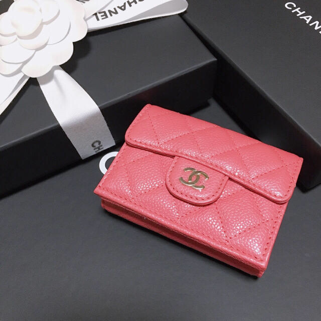 Chanel シャネル ミニ財布 ピンクの通販 By あんこ S Shop シャネルならラクマ