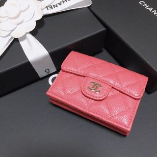 シャネル(CHANEL)のシャネル ミニ財布 ピンク(財布)