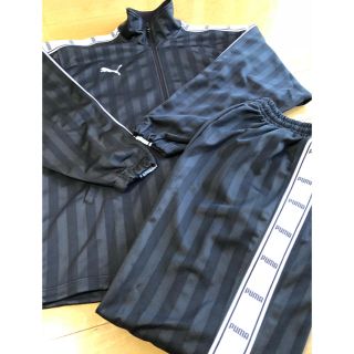 プーマ(PUMA)のプーマ ジャージ上下セット ブラウン ブラックコーヒー(ジャージ)