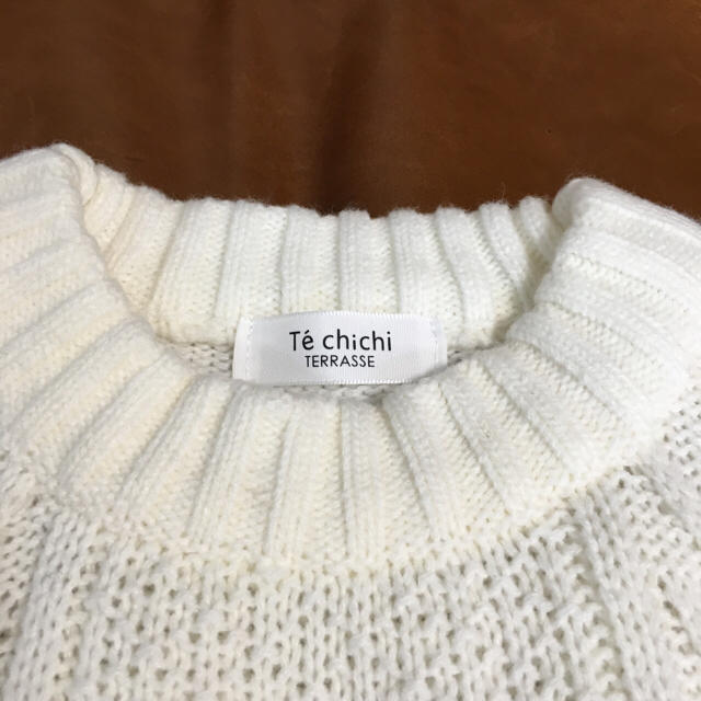 Techichi(テチチ)のdog様専用🌟Te chichi トップス 白ニット レディースのトップス(ニット/セーター)の商品写真