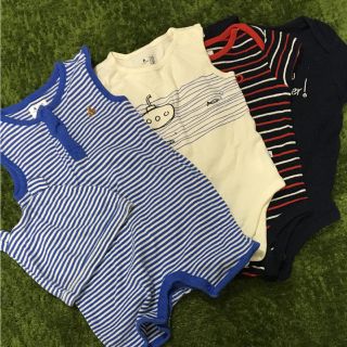 ベビーギャップ(babyGAP)の baby gapロンパースセット(ロンパース)