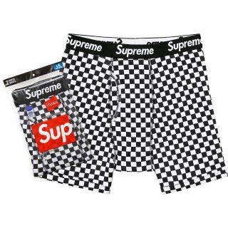 シュプリーム(Supreme)のSupreme Hanes Checker Boxer Briefsシュプリーム(ボクサーパンツ)