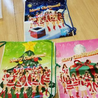 エーケービーフォーティーエイト(AKB48)のAKB48 ビニールバッグ　３枚セット(アイドルグッズ)