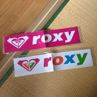 ロキシー(Roxy)のROXY ロキシー ステッカー 大 ☆新品☆(マリン/スイミング)