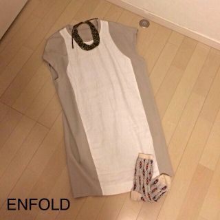 エンフォルド(ENFOLD)のlure様専用 ENFOLD ワンピース(ひざ丈ワンピース)