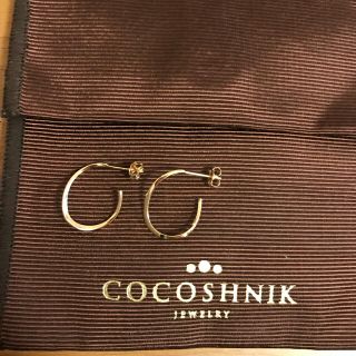 ココシュニック(COCOSHNIK)のココシュニック  変形フープピアスss(ピアス)