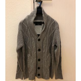 ユナイテッドアローズ(UNITED ARROWS)の【美品】グレーカーディガン(カーディガン)