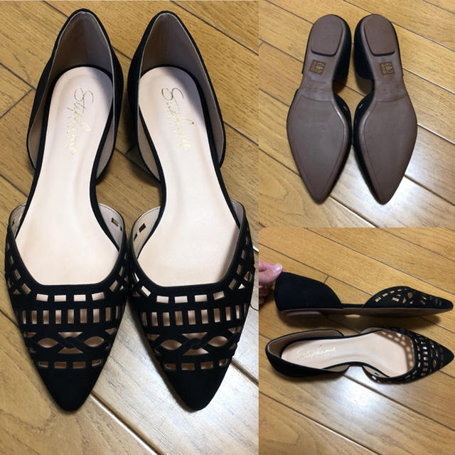 Spick & Span(スピックアンドスパン)のSpick & Span  カットワーク フラット パンプス レディースの靴/シューズ(ハイヒール/パンプス)の商品写真