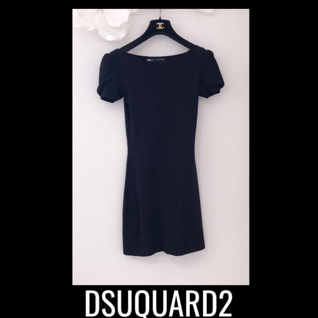 DSUQUARD2  ストレッチワンピース❤︎*。BLACK❤︎*。