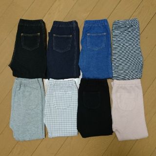 ユニクロ(UNIQLO)のユニクロ＆無印良品　レギンスセット　90(パンツ/スパッツ)