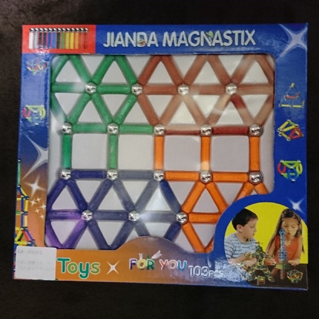 JIANDA MAGMASTIX キッズ/ベビー/マタニティのおもちゃ(知育玩具)の商品写真