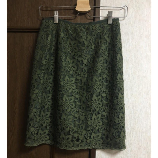 Apuweiser-riche(アプワイザーリッシェ)のアプワイザーリッシェ  レーススカート レディースのスカート(ひざ丈スカート)の商品写真