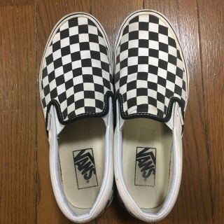 ヴァンズ(VANS)のVANS チェッカースリッポン(スリッポン/モカシン)