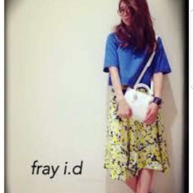 FRAY I.D(フレイアイディー)の花柄スカート❤ レディースのスカート(ひざ丈スカート)の商品写真