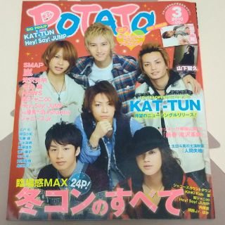 カトゥーン(KAT-TUN)の☆みー様専用☆KAT-TUN 表紙 雑誌 POTATO(アート/エンタメ/ホビー)