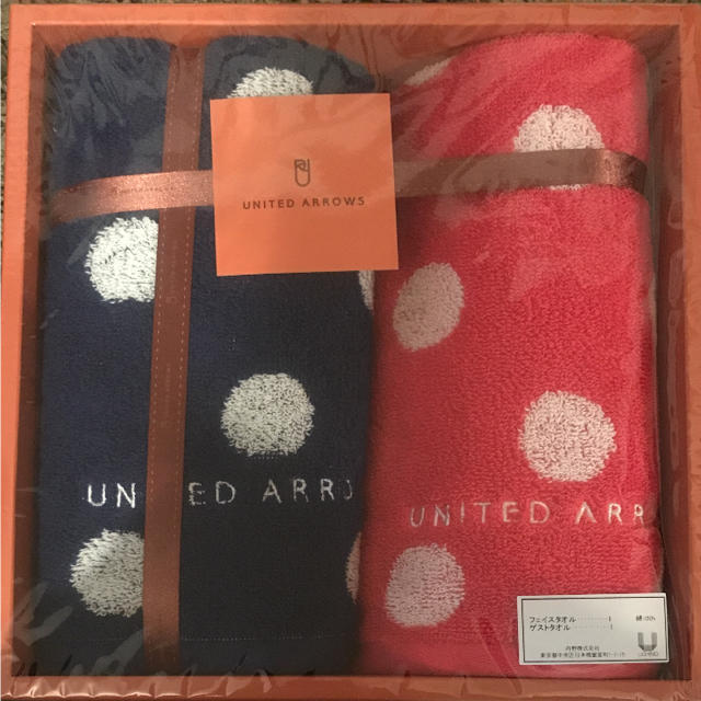 UNITED ARROWS(ユナイテッドアローズ)の＊ユナイテッドアローズ タオルセット＊ インテリア/住まい/日用品の日用品/生活雑貨/旅行(タオル/バス用品)の商品写真