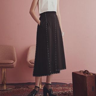 アメリヴィンテージ(Ameri VINTAGE)のSTITCH PANEL SKIRT(ひざ丈スカート)