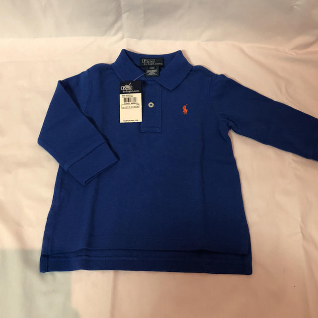 POLO RALPH LAUREN(ポロラルフローレン)のラルフローレン 長袖ポロシャツ キッズ/ベビー/マタニティのベビー服(~85cm)(シャツ/カットソー)の商品写真