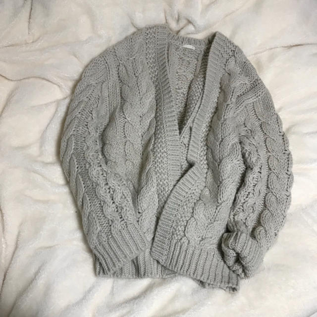 knit cardigan レディースのトップス(カーディガン)の商品写真