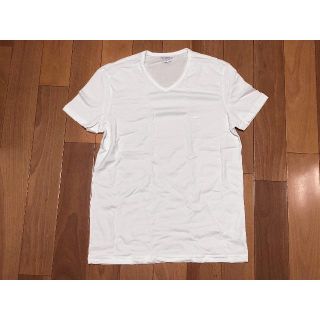 エンポリオアルマーニ(Emporio Armani)のEA エンポリオ アルマーニ Vネック Tシャツ S メンズ 白(Tシャツ/カットソー(半袖/袖なし))