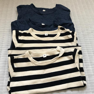 ムジルシリョウヒン(MUJI (無印良品))の双子コーデ  サイズ90  MUJI(Tシャツ/カットソー)
